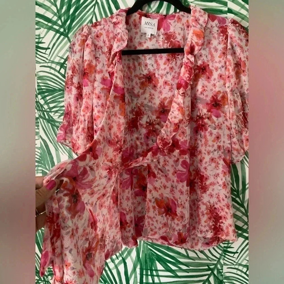 Misa Los Angeles Sybil Top In Gardenia size Small - Picture 4 of 4